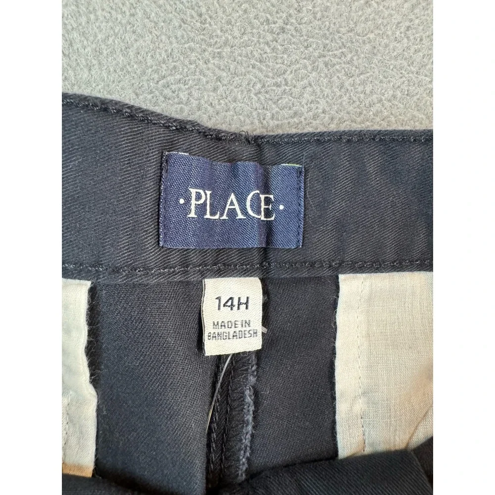 Children’s place navy uniform shorts size 14 Husky